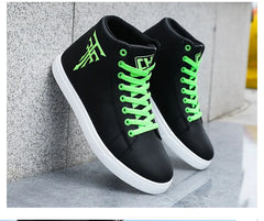 Sneakers Man Casual Vulcanized Male Comfortable High Top Shoes Outdoor Men Lightweight Fashion Mens Shoes WaterprooF