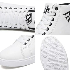 Sneakers Man Casual Vulcanized Male Comfortable High Top Shoes Outdoor Men Lightweight Fashion Mens Shoes WaterprooF