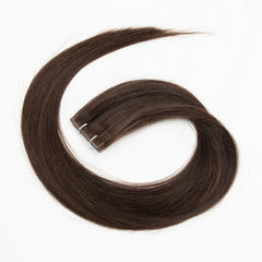 Invisible Tape In Extensions Human Hair Seamless Pu Skin Weft Injected Hair Extensions Hand Tied Adhesives Tape-Ins 10pcs/pack