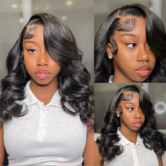 13x4 Body Wave Lace Front Wig Human Hair PrePlucked Brazilian Hair Lace Frontal Wigs For Women