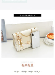 Women's Bag Korean Ins Fashion High-end Single Shoulder Bag Sequin Trend Bow