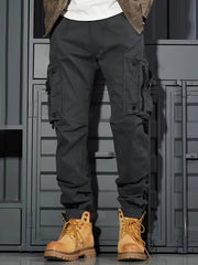Men Cargo Tactical Pants Work Combat Multi-pockets Casual Training Trousers Overalls Clothing Joggers Hiking Mens Cargo Pant 1PC