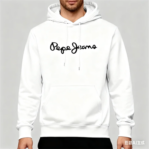 Casual Men's Hoodie 3D Simple Letter Printed Polyester Long Sleeve Tops Outdoor Street Cool Spring And Autumn