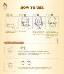 5/10/20/30 Pairs Gold Collagen Crystal Eye Mask skincare Eye Patches Firming Moisturizing Nourishing Eye Skin Care Products