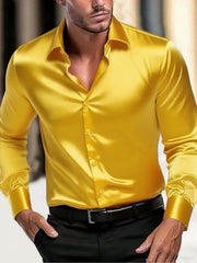 New business gentleman social fashion design shirt top, men's party fitted dress shirt, fast delivery