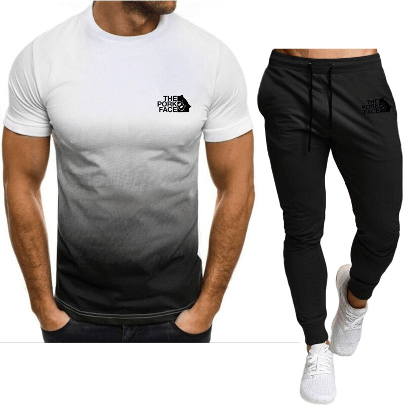 Summer men&#39;sT-shirt sportswear 2023
