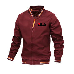 Daily comfortable baseball jersey 2026 casual outdoor men's fashionable windproof zipper hooded jacket sportswear