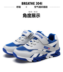 Boys' Fashion Trend Low Top Thick Sole Casual Sports Shoes 2025 Autumn New Style Childrens' Comfortable Shoes
