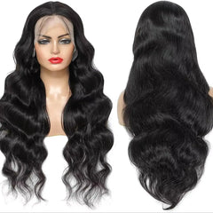 TIMOPOL 100% Human Hair 13x4 Lace Front Body Wave Wig 22 Inch Glueless Wear and Go Wig for  Women
