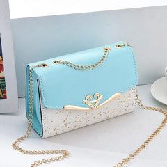 Women's Bag Korean Ins Fashion High-end Single Shoulder Bag Sequin Trend Bow