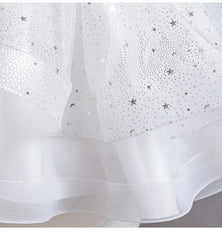 Flower Girl Dresses for Wedding White Champagne Red Pink Child Gala Evening Formal Luxury Birthday Puffy Irregular Elegant Dress