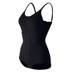 Flarixa Breasted Bodysuit Women Slimming Shapewear Corset Reducing Body Shaper Modeling Underwear Tummy Control Panties