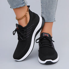 Spring and Autumn New Women's Casual Lace up Comfortable, Breathable, Lightweight and Wear-Resistant Sports