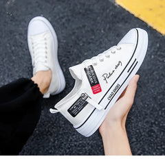 Men's Canvas Shoes Breathable Men Casual Shoes Outdoor Sneakers Comfortable Low-Top Men Tennis Shoes Zapatillas De Deporte