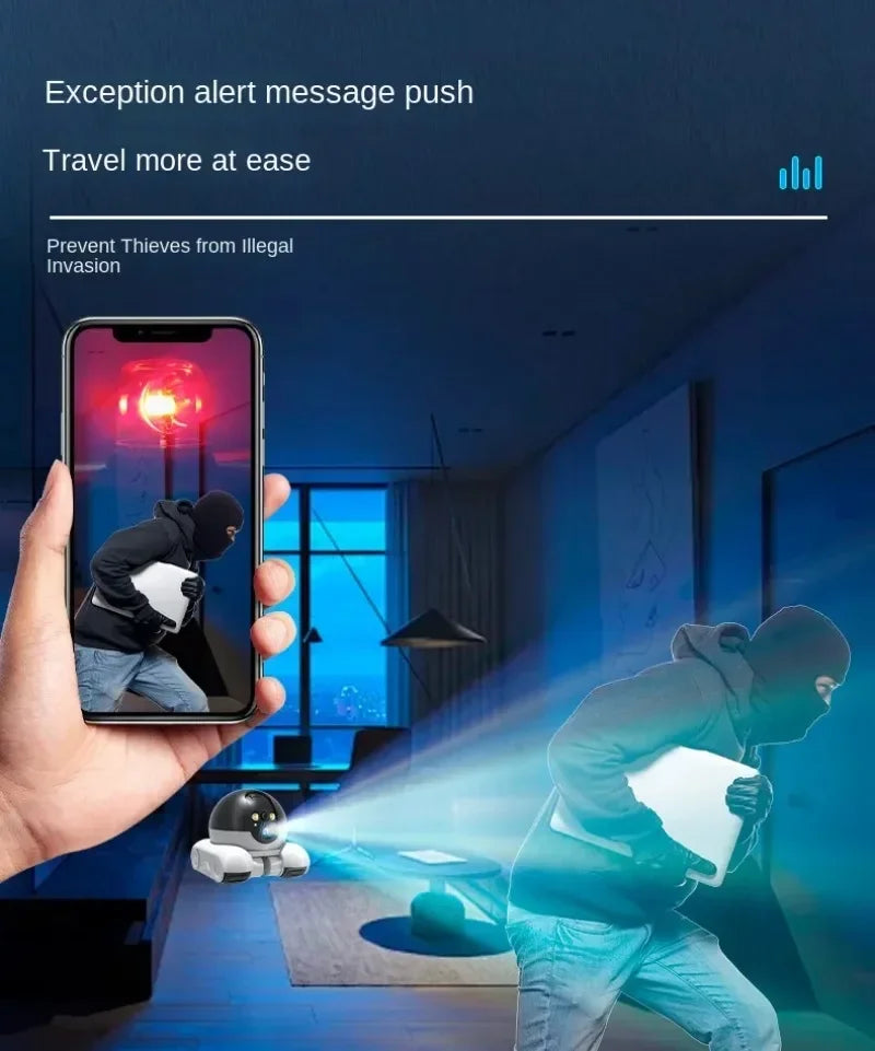 1080P HD WIFI IP Camera Security Protection Surveillance PTZ Camera Auto Tracking Baby Pets Monitor Smart Home Robot Cameras