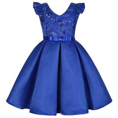 Beautiful Beading Flower Girl Dress for Wedding Party Coral Flower Girl Peach Tutu Dress