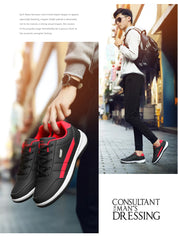 New Men Shoes Casual Shoes Leather Lace-Up Casual Sports Shoes Outdoor Wear-Resistant Vulcanized Shoes High-Quality Men Shoes
