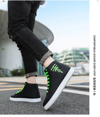 Sneakers Man Casual Vulcanized Male Comfortable High Top Shoes Outdoor Men Lightweight Fashion Mens Shoes WaterprooF
