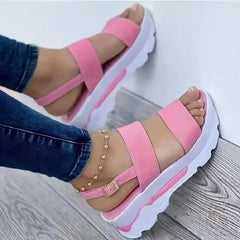 Summer New Women Sandals Lightweight Wedges Shoes Womea Sandals Platform Shoes Female Heels Sandalias Mujer Casual Shoes