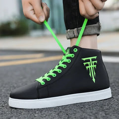 Sneakers Man Casual Vulcanized Male Comfortable High Top Shoes Outdoor Men Lightweight Fashion Mens Shoes WaterprooF