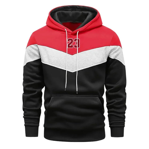 Jogging Mens Tracksuit Print Casual Sweatshirt Quality Outdoors Sports Man Clothing Autumn Winter Warm Single Piece Hoodie Pants