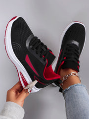 Spring new women's sports shoes, fashionable, breathable, lightweight, non-slip, wear-