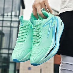 Men Running Shoes Speciality Marathon Sports Shoes Breathable Lightweight Carbon Board Women's Trend Athletic Sneakers Women