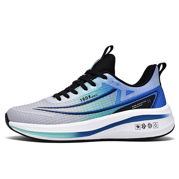 Men Sports Shoes 2026 Spring New Trend Mesh Cushioning Rebound Flat Bottom Youth Running Competition Training Shoes for Men