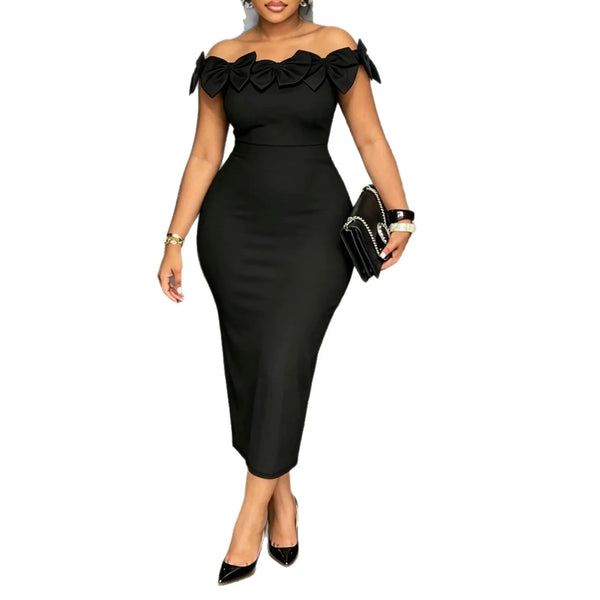 L-4XL Plus Size Clothes Dresses Women Robes Summer Short Sleeve Street Style Casual