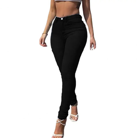 Skinny Pants Long Lasting Slim-fitting Full-Length Leggings Skinny Trousers