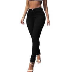 Skinny Pants Long Lasting Slim-fitting Full-Length Leggings Skinny Trousers