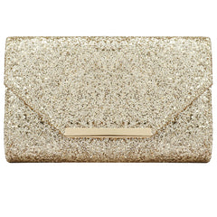 Sequined Envelope Clutch Bags For Women Fashion Gold Purses And Handbags