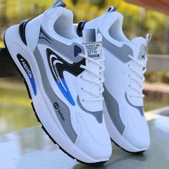 Shoes for Men Lightweight Pu Leather Casual Shoes 2025New Men's Sneakers Fashion Breathable