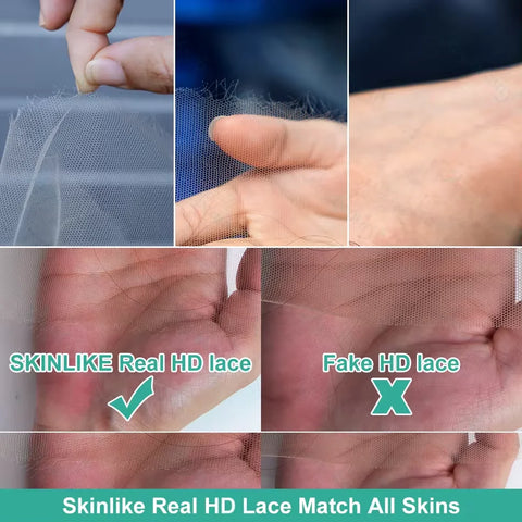 Navy Blue 13X6 Body Wave HD Lace Frontal Wig Pre Plucked Colored Royal Blue Transparent 13X4 Lace Front Human Hair Wigs On Sale