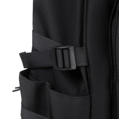 Simple solid color backpack,  travel backpack, plenty of storage space, very suitable for commuting, school, work