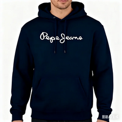 Casual Men's Hoodie 3D Simple Letter Printed Polyester Long Sleeve Tops Outdoor Street Cool Spring And Autumn