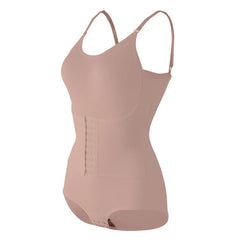 Flarixa Breasted Bodysuit Women Slimming Shapewear Corset Reducing Body Shaper Modeling Underwear Tummy Control Panties