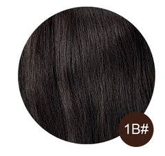 Micro Loop Hair Extensions Remy Human Hair Straight Human Fusion Hair 50 Strands Micro Link Hair Extension Natural Beads Hair