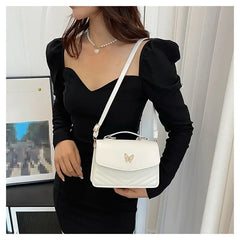 PU Versatile and Fashionable Portable Small Square Bag Single Shoulder Crossbody Bag Luxury Designer r
