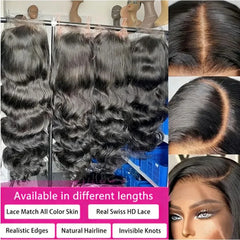 13x4 Body Wave Lace Front Wigs Human Hair Pre plucked With Baby Hair 200 Density HD Lace Body Wave Human Hair Wigs For Women Lace Front Wigs Human Hair Pre Plucked 200% Density Body Wave HD Lace Front Wigs Human Hair Transpar