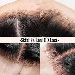 13X6 Deep Wave Frontal Wig 13x4 HD Transparent Lace Frontal Remy Glueless Deep Curly