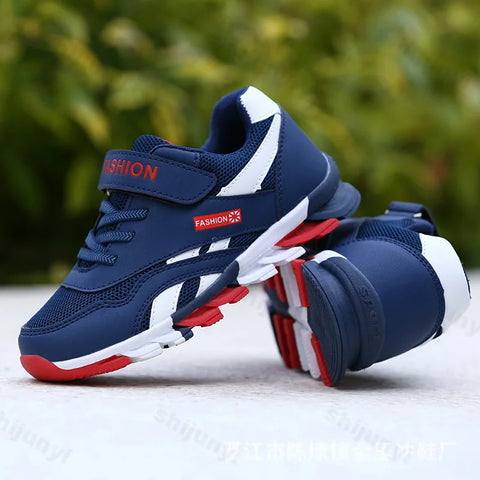 Boys' Fashion Trend Low Top Thick Sole Casual Sports Shoes 2025 Autumn New Style Childrens' Comfortable Shoes