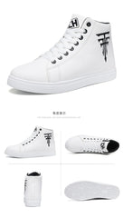 Sneakers Man Casual Vulcanized Male Comfortable High Top Shoes Outdoor Men Lightweight Fashion Mens Shoes WaterprooF