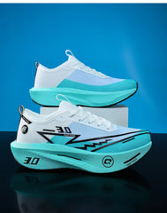 Men Running Shoes Marathon Carbon Board Speciality Sports Breathable Lightweight Women's Comfortable Athletic Sneakers New