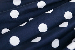 Summer Girls Short Sleeve Dress For Kids Polka Dot Dress Wedding Birthday Party Vestidos 3 6 7 9 12Year Children Casual Clothing