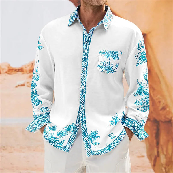 2023 Fashionable men casual shirts