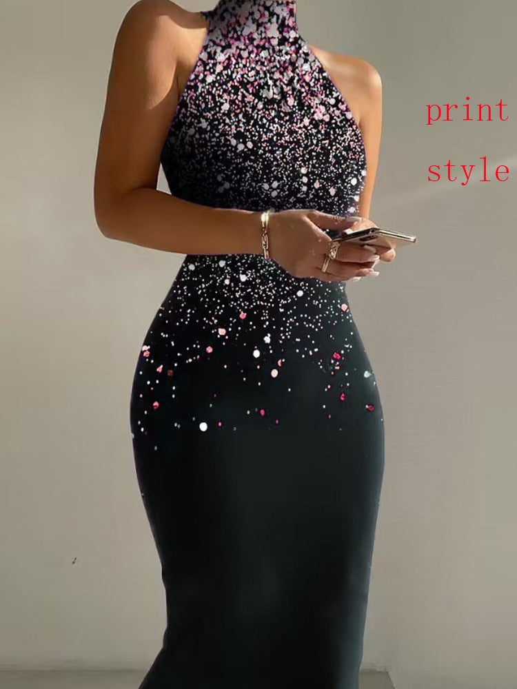 Women Sexy Bodycon Party Dress