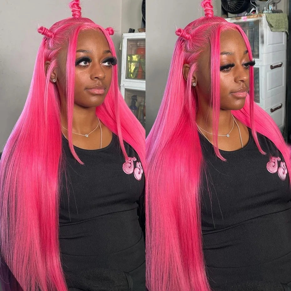 13x6 Teal Ocean Blue Lace Front Wig Human Hair Body Wave 613 Blonde hair