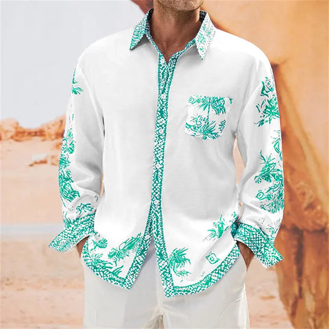 2023 Fashionable men casual shirts