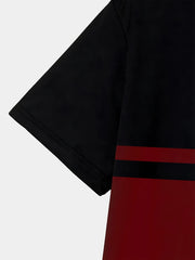 Men'S Novelty 3D Crew Neck T-Shirt,Casual Polyester Knit Fabric with Slight Stretch,,